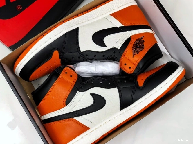 OG Jordan High 1 Air Retro Backboard555088-005 Shattered 0707